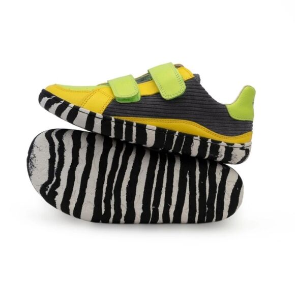 Vivo barefoot Other - Paperkrane Mininalist Barefoot Spunky Velcro Yellow Black Sneakers size 27